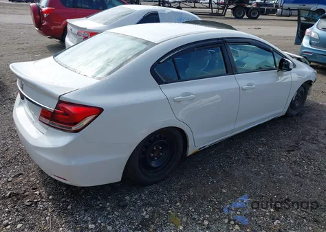 2013 Honda Civic Ex from USA, damaged, VIN 2HGFB2F8XDH531626